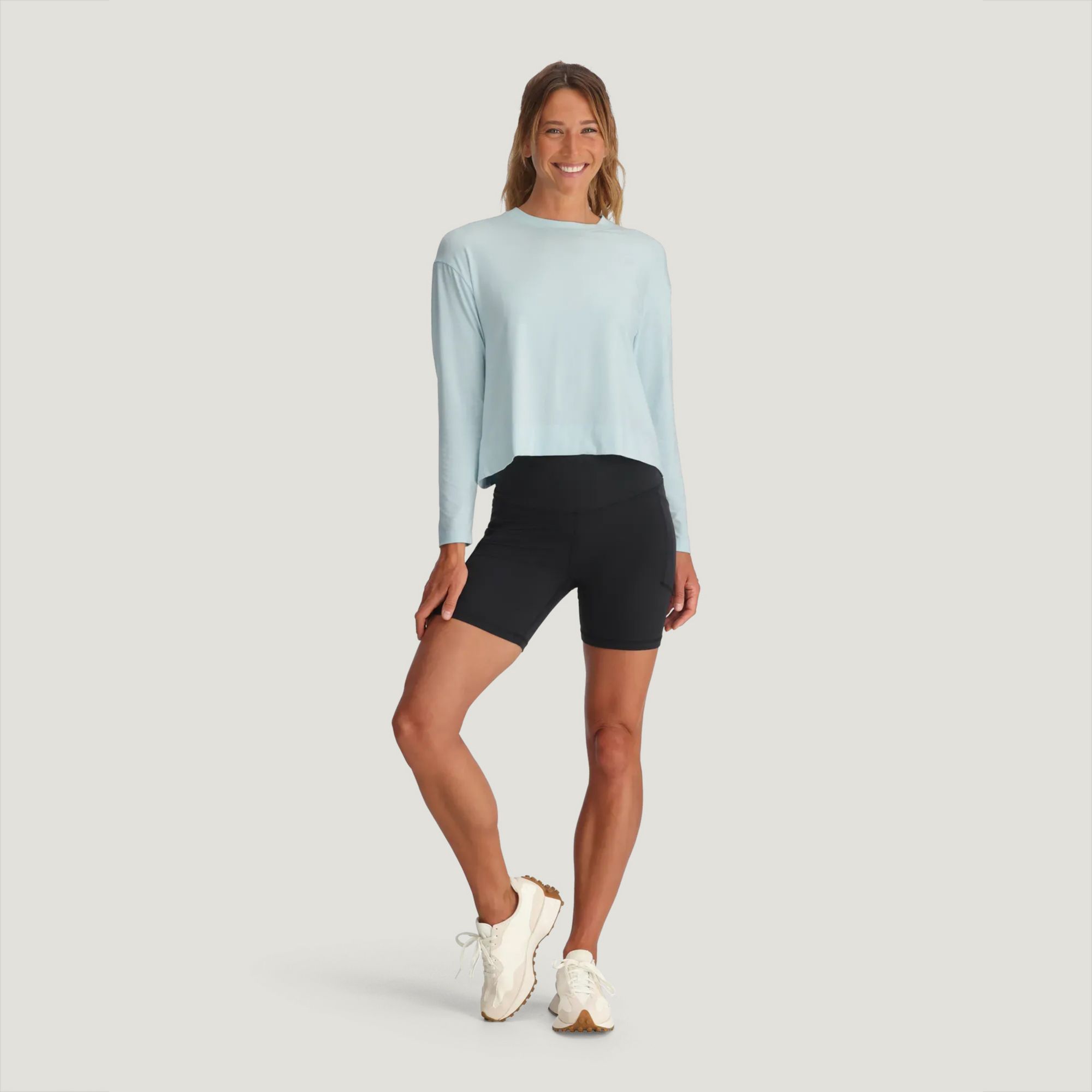 Free Fly Women's Bamboo Shade Crossover Long Sleeve Top product image