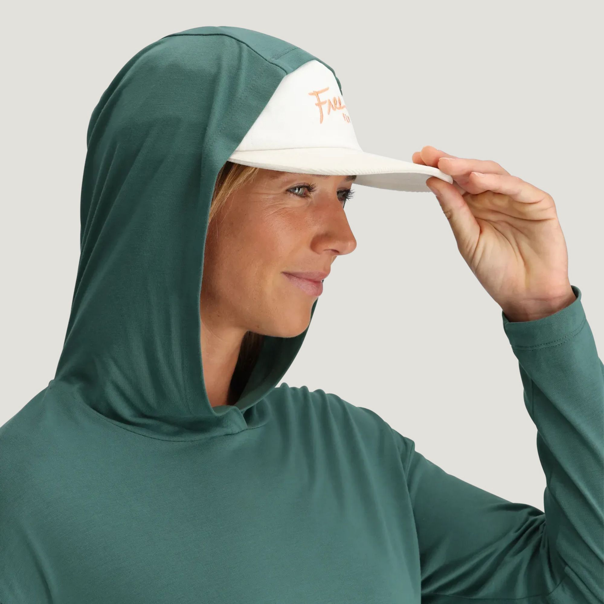 Free Fly Women's Bamboo Shade Crossover Hoodie product image