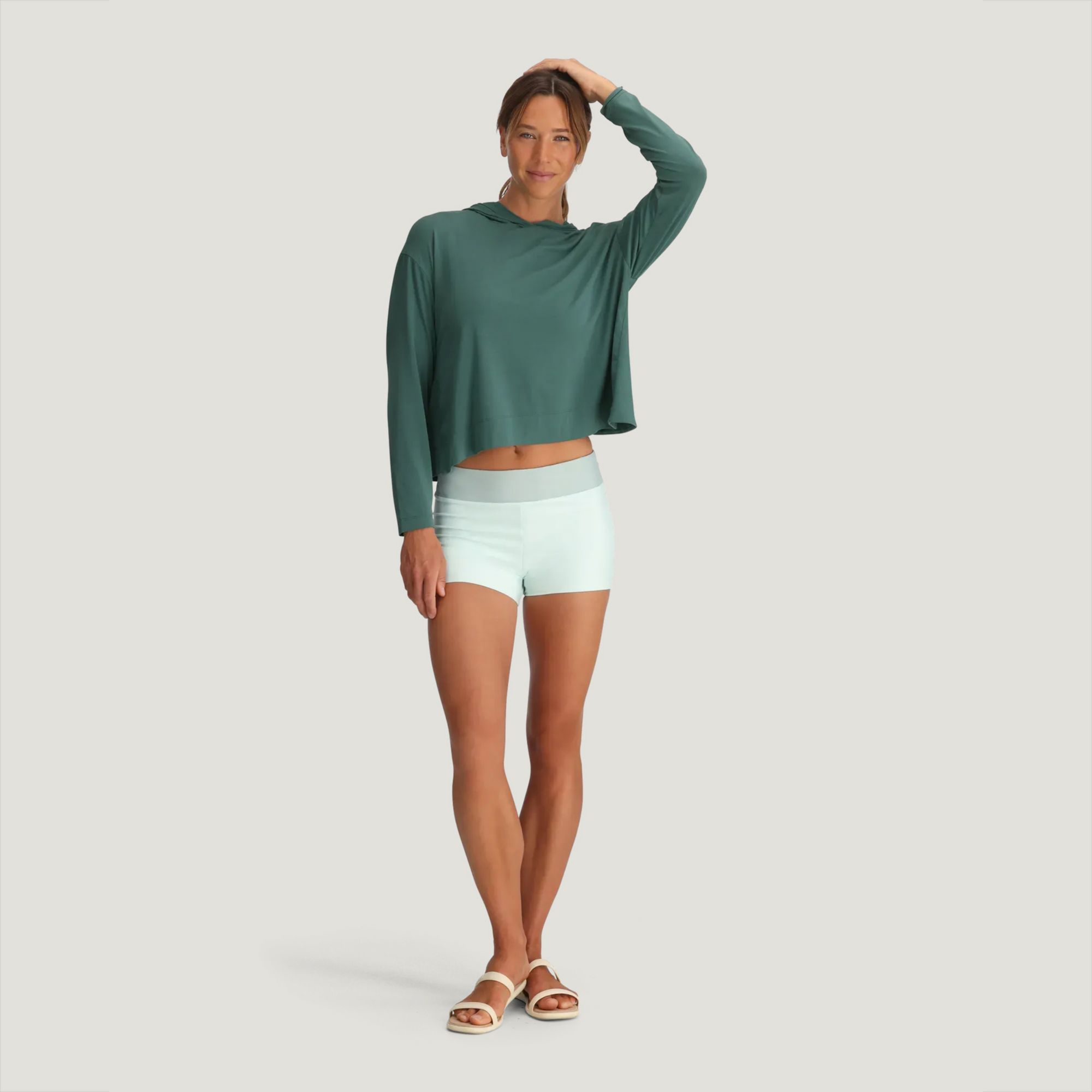 Free Fly Women's Bamboo Shade Crossover Hoodie product image
