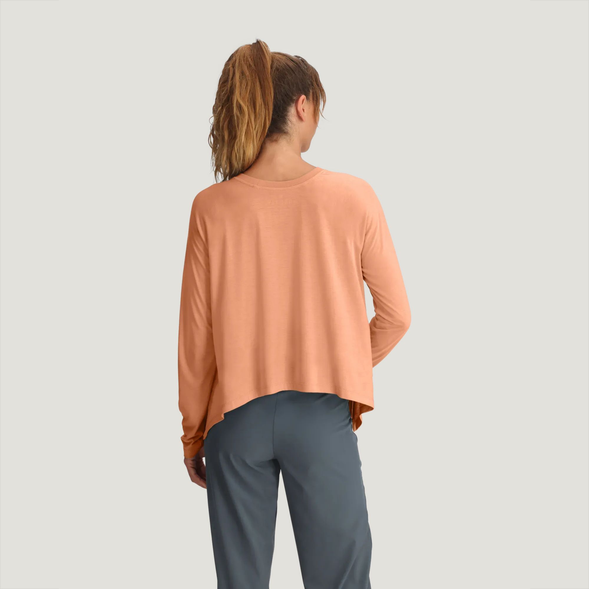 Free Fly Women's Bamboo Shade Lightweight Cropped Long Sleeve Top product image