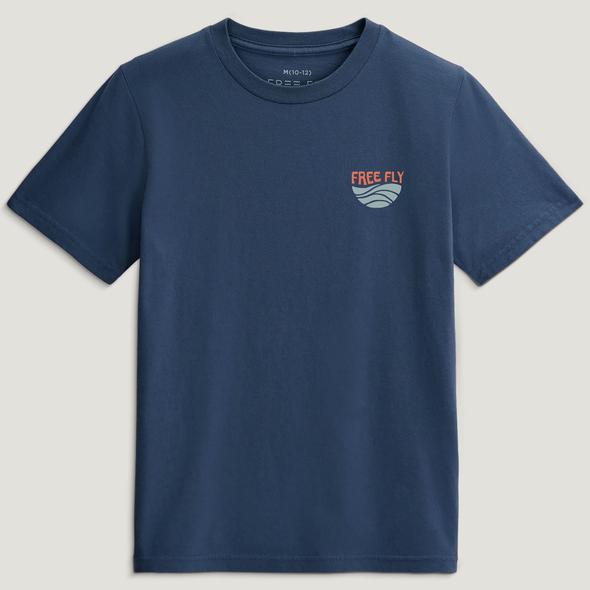 Free Fly Youth Blue Edge Graphic Tee product image