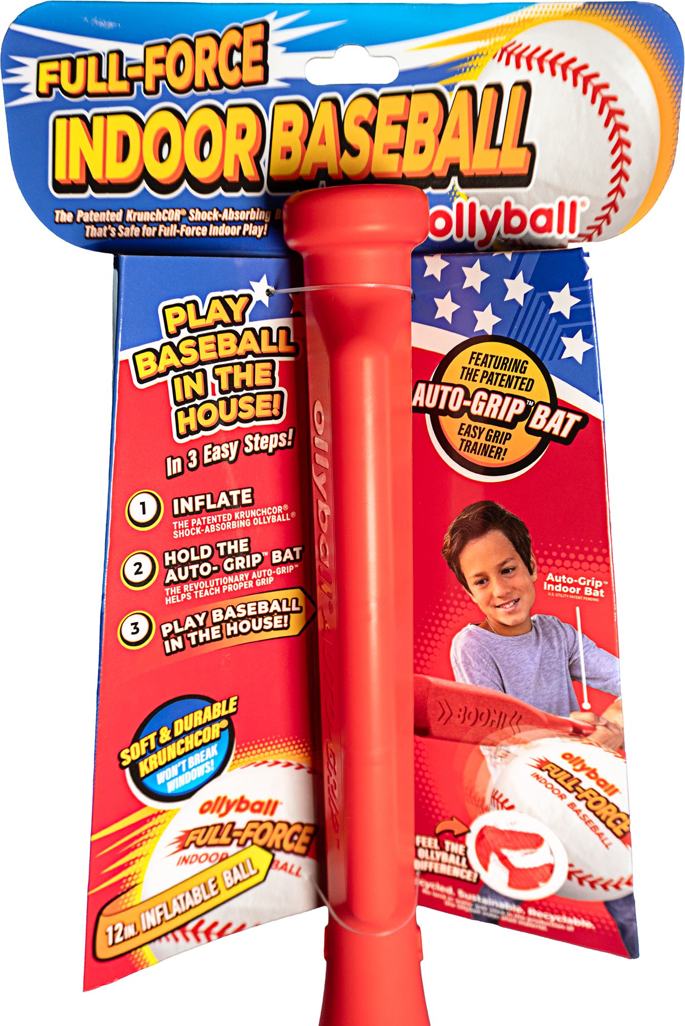 Ollyball Full-Force Indoor Baseball Set product image