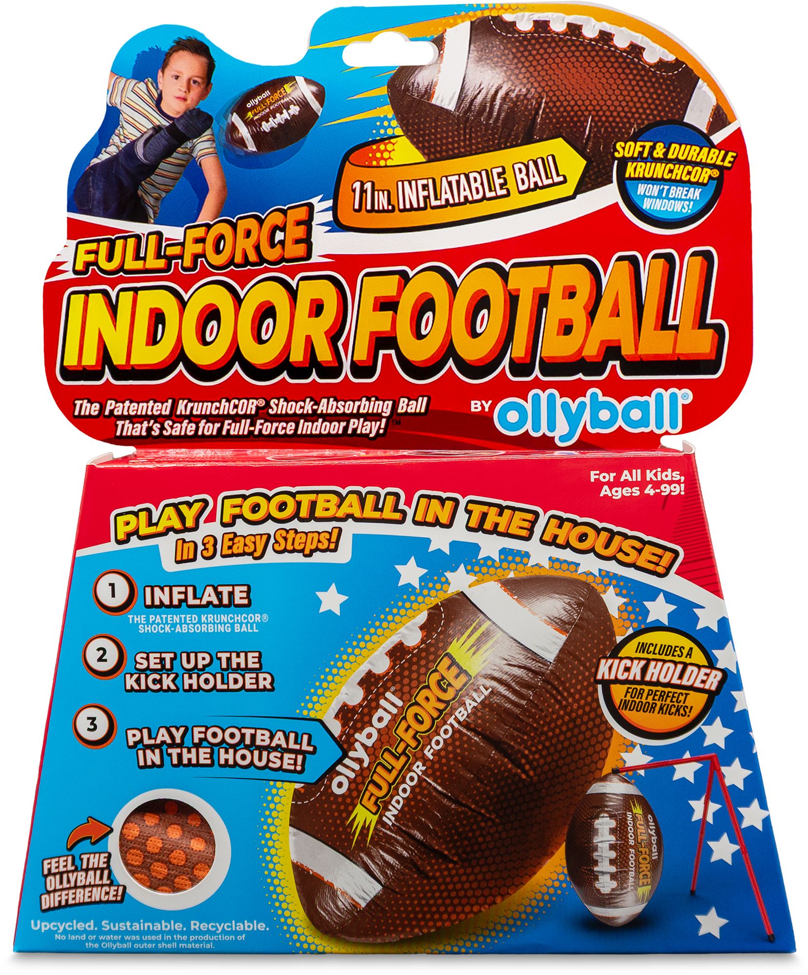 Ollyball Full-Force Indoor Football Set product image