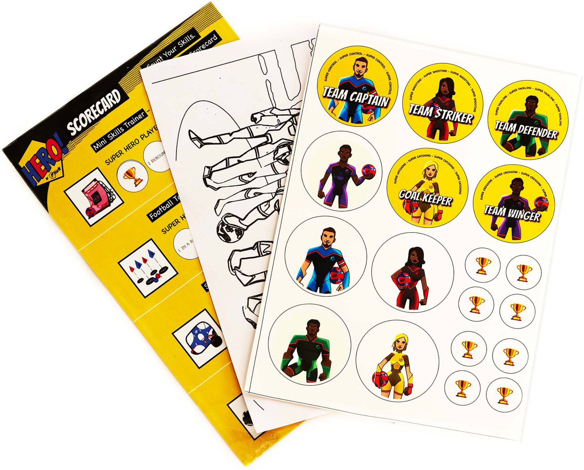 Flick Hero Strikers Soccer Goal Pack product image