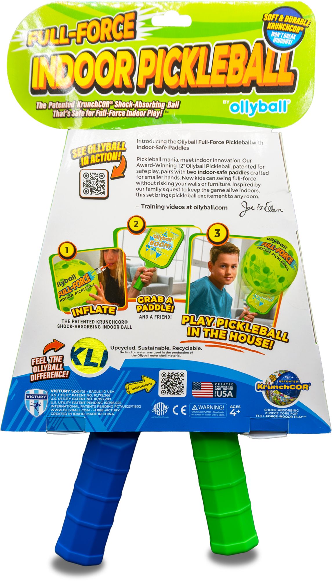 Ollyball Full-Force Indoor Pickleball Set product image