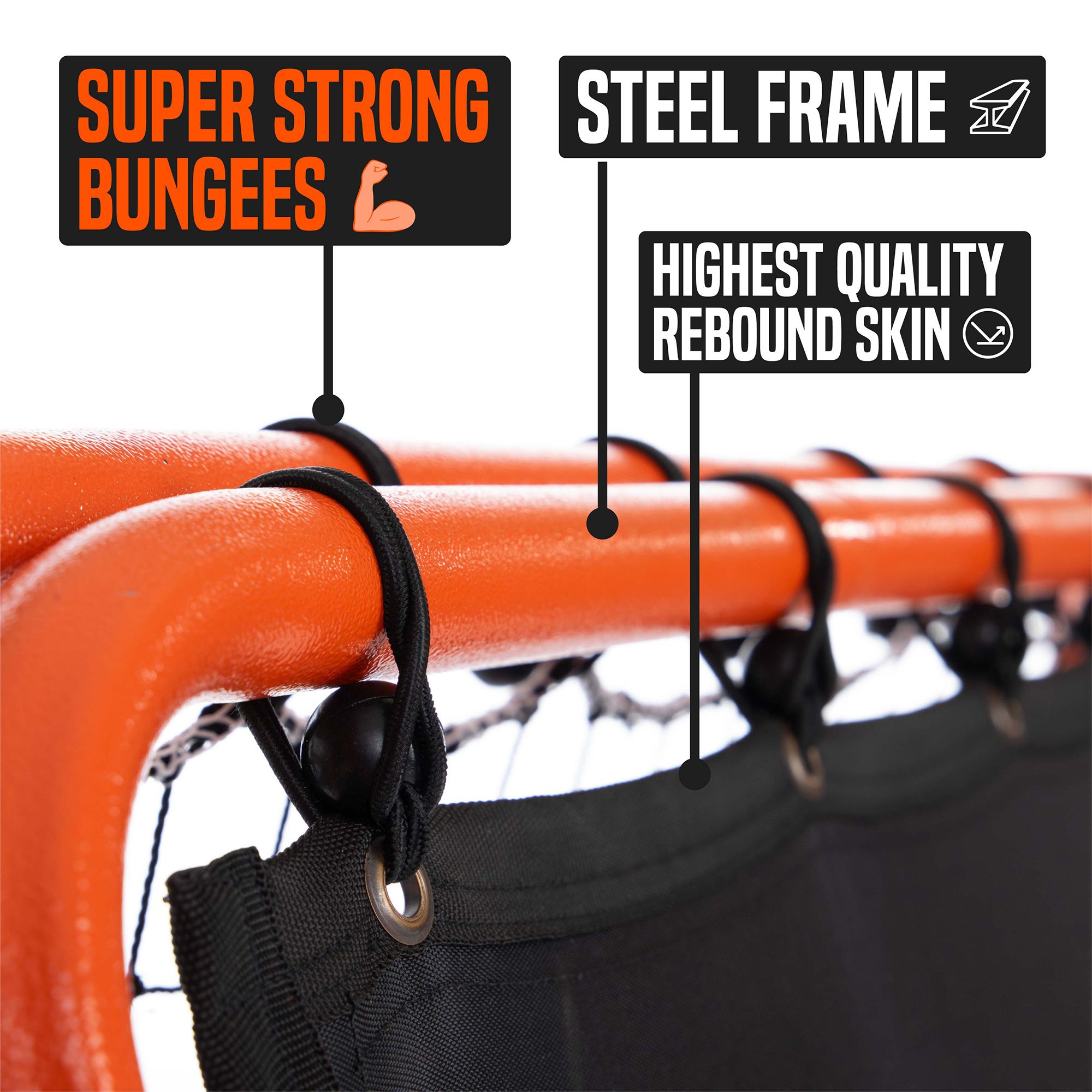 Flick Urban Dual Speed Soccer Rebounder product image