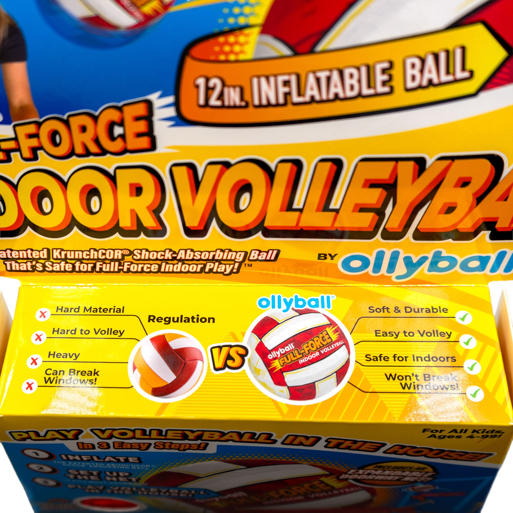 Ollyball Full-Force Indoor Volleyball Set product image