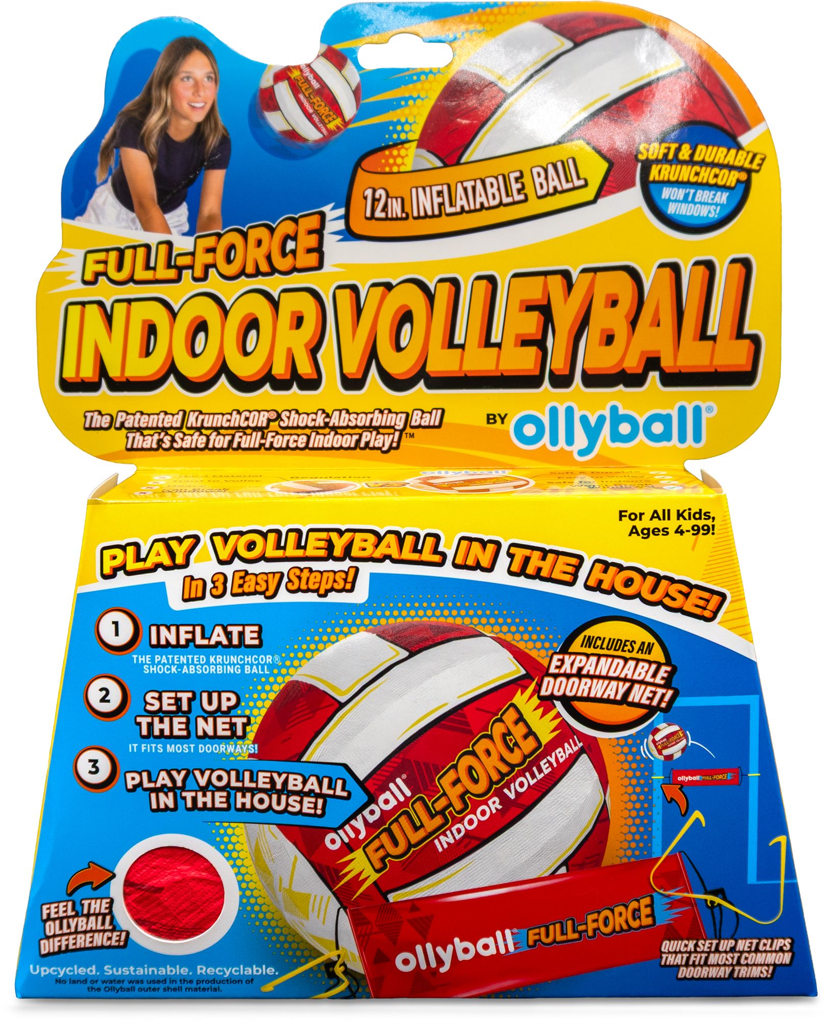 Ollyball Full-Force Indoor Volleyball Set product image