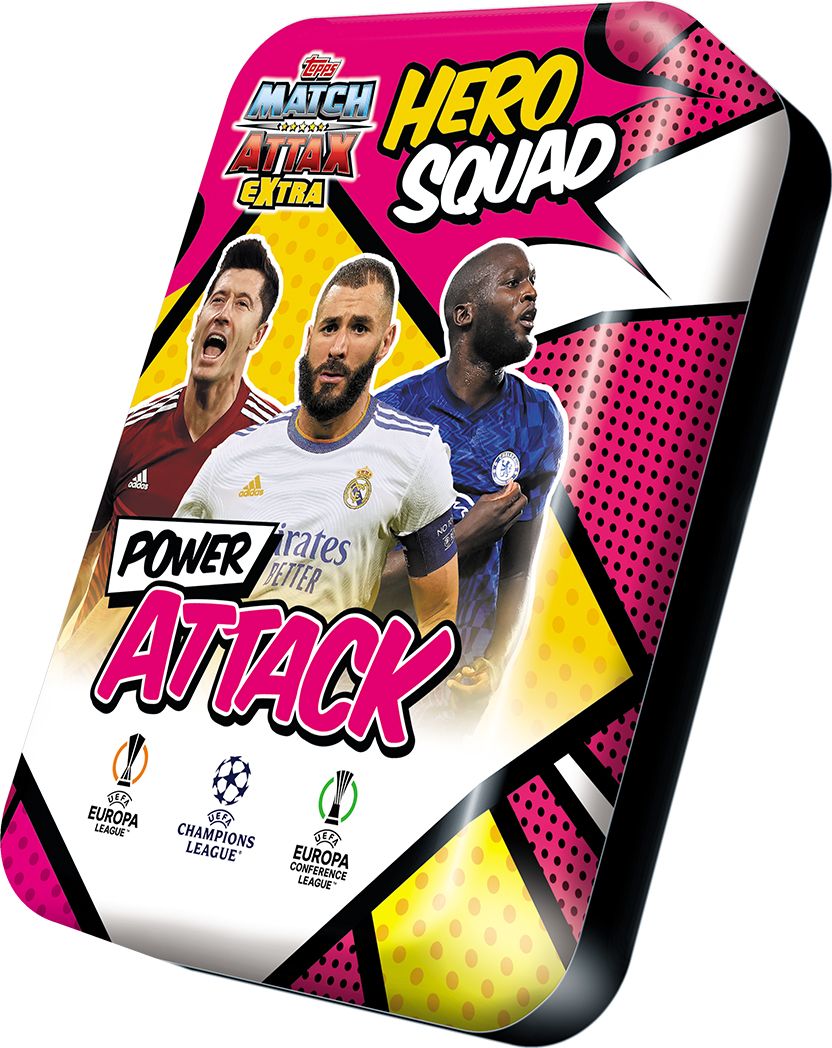 Topps 2022 Match Attax Champions League UEFA Extra Midi Tin Value Box product image