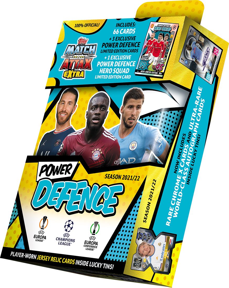 Topps 2022 Match Attax Champions League UEFA Extra Midi Tin Value Box product image