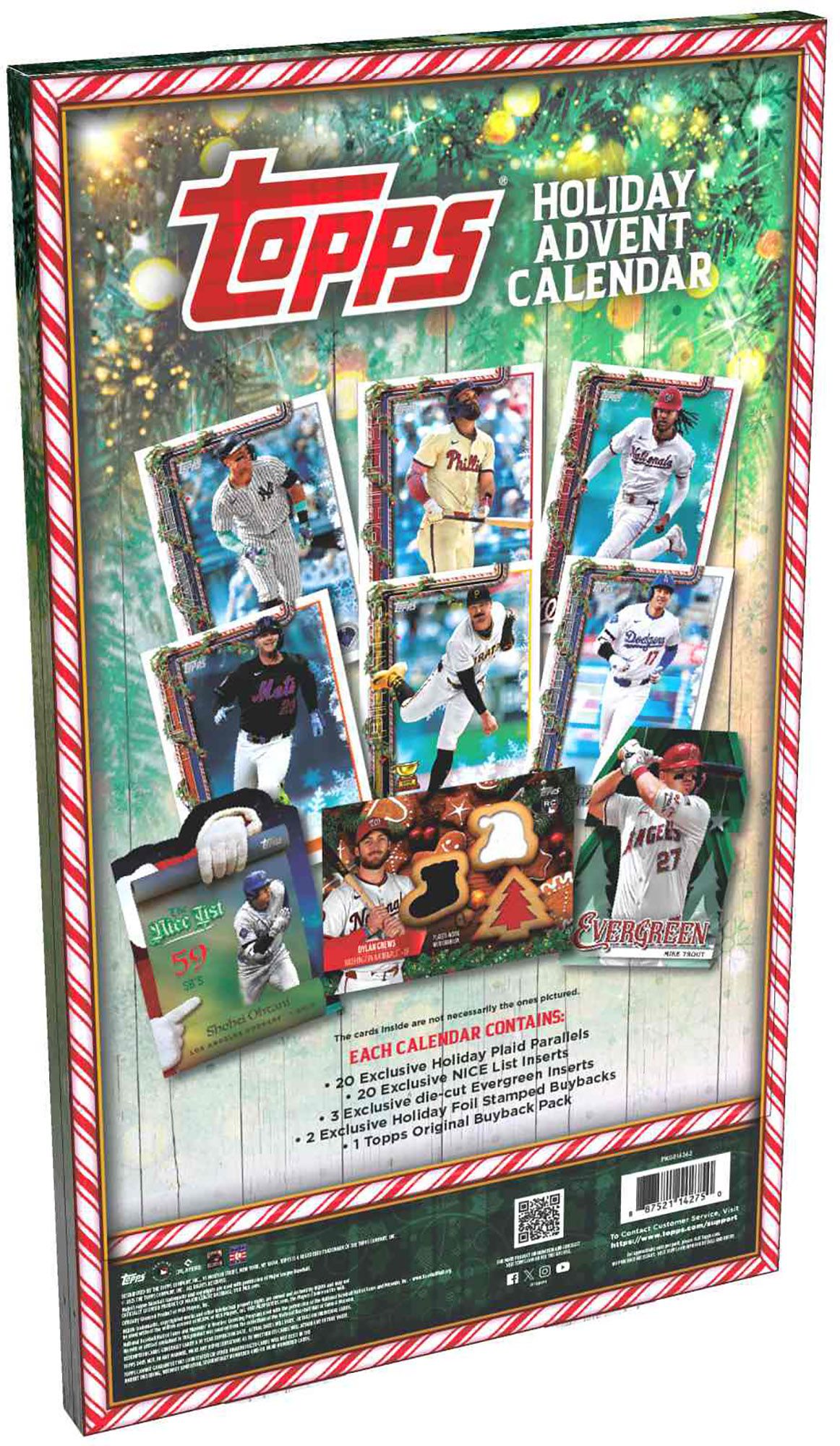 2025 Topps Holiday Baseball Advent Calendar product image