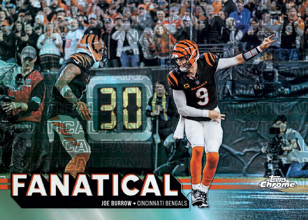 2025 Topps Chrome Football NFL Value Box product image