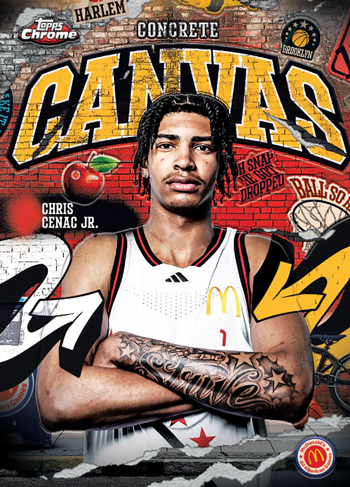 2025 McDonald's All-American Topps Chrome Basketball Mega Box product image