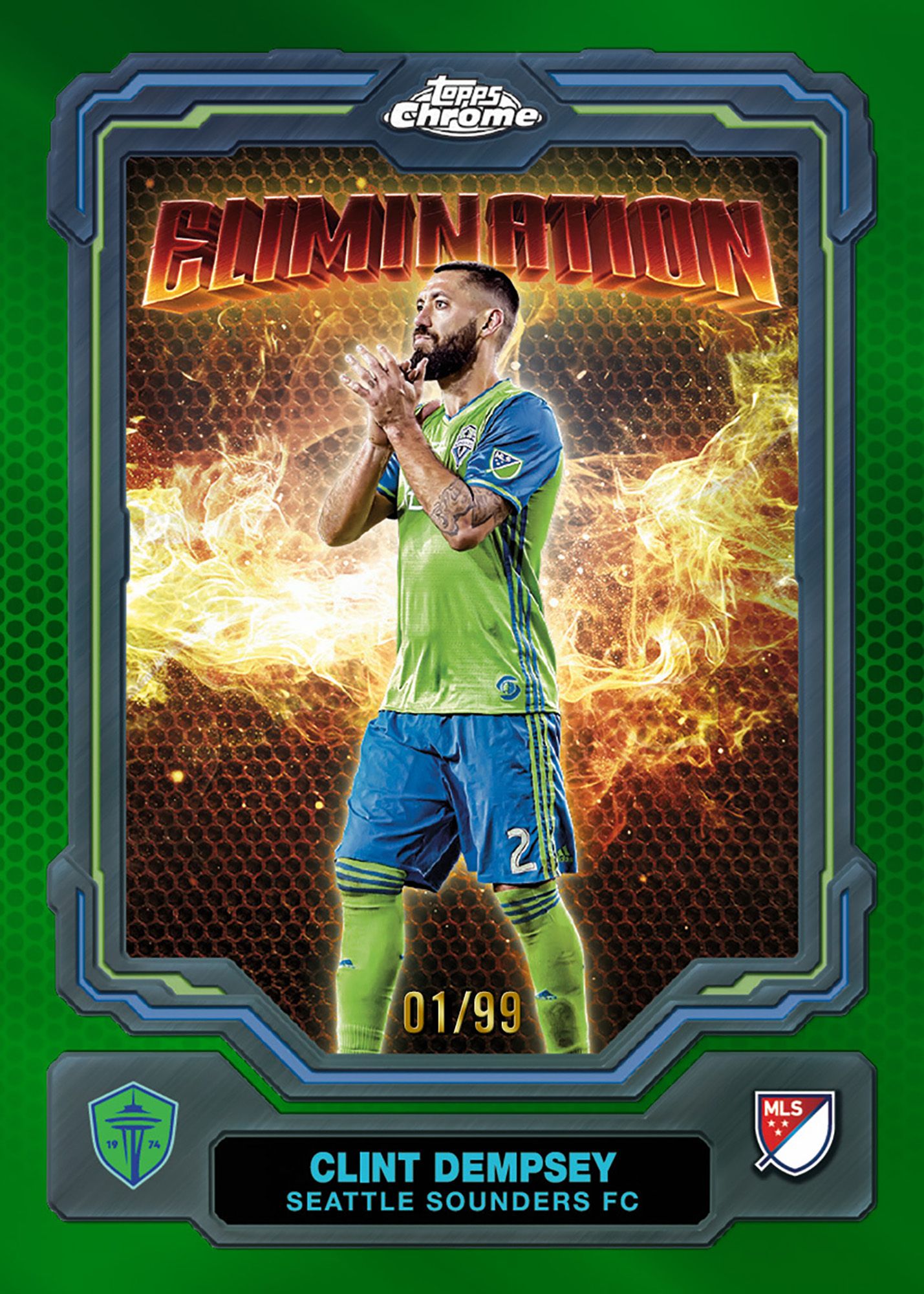 MLS 2025 Topps Chrome Hanger Box product image
