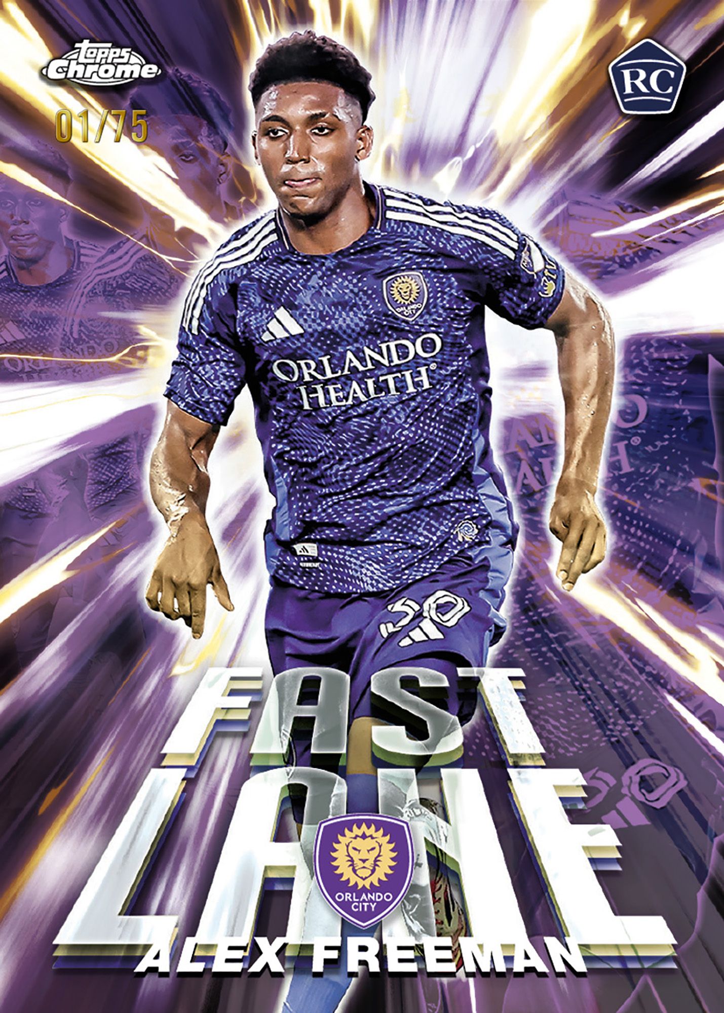 MLS 2025 Topps Chrome Hanger Box product image