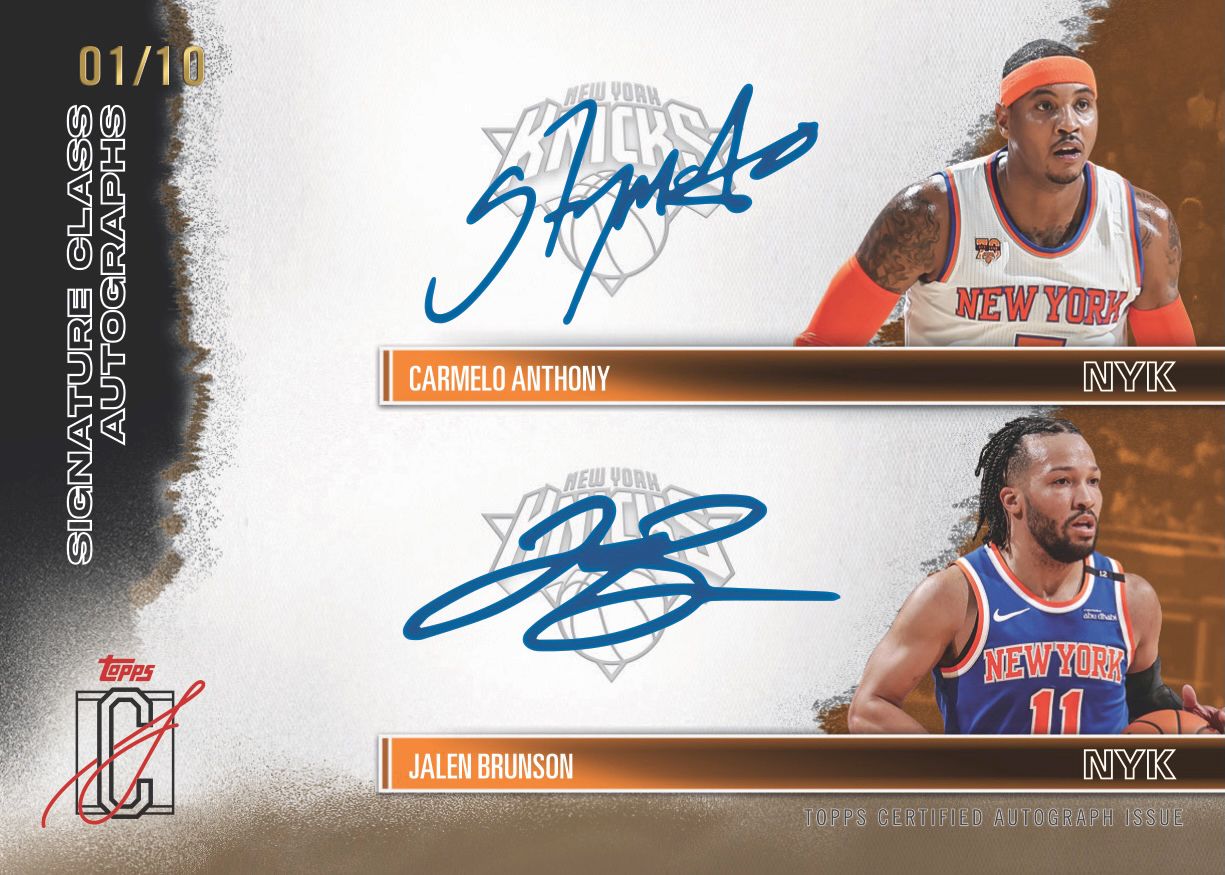 2025-26 Topps NBA Signature Class Mega Box product image