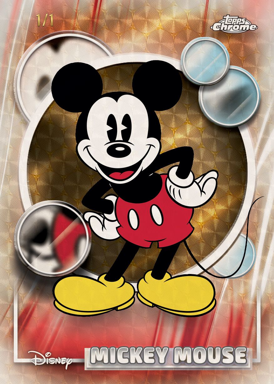2026 Topps Chrome Disney Mega Box product image
