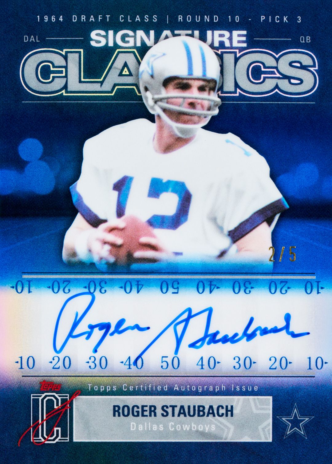 2025 Topps Signature Class Football Value Box product image