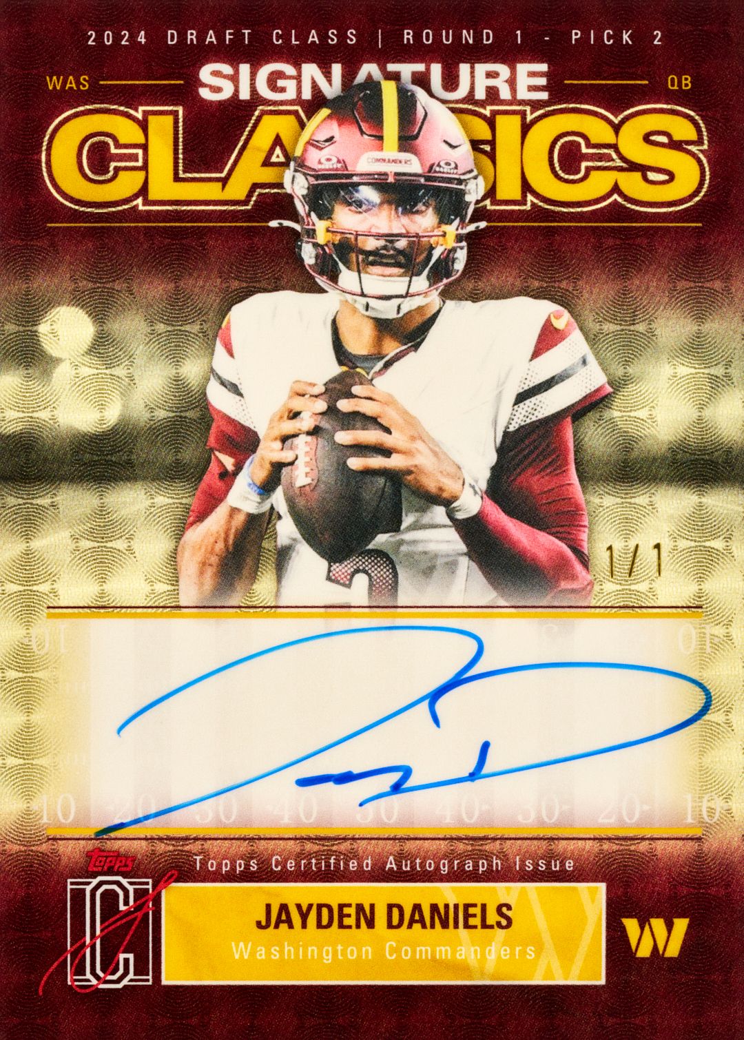 2025 Topps Signature Class Football Value Box product image