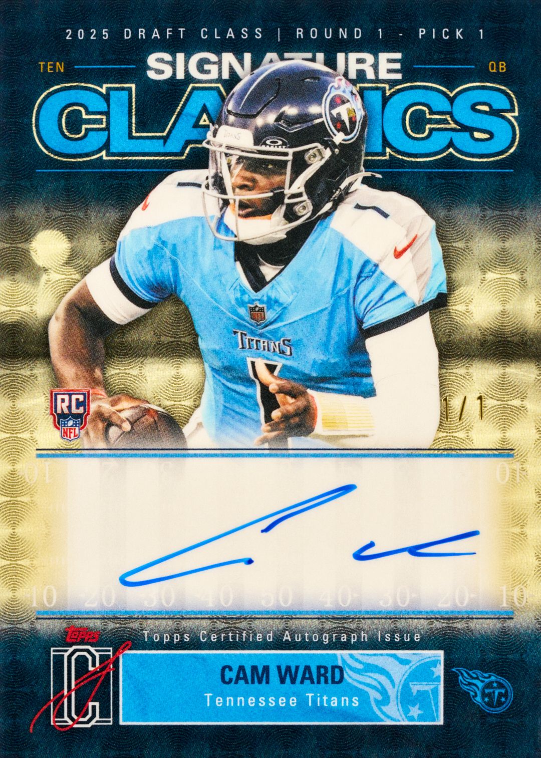 2025 Topps Signature Class Football Value Box product image