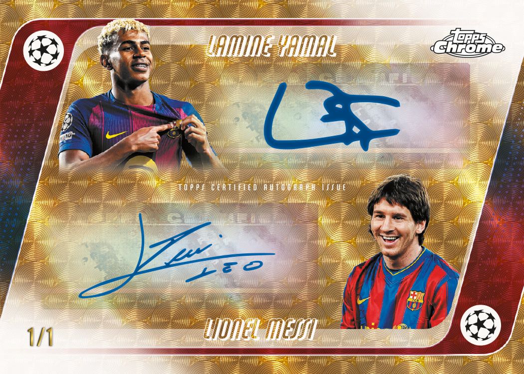 2025-26 Topps Chrome UCC Mega Box product image