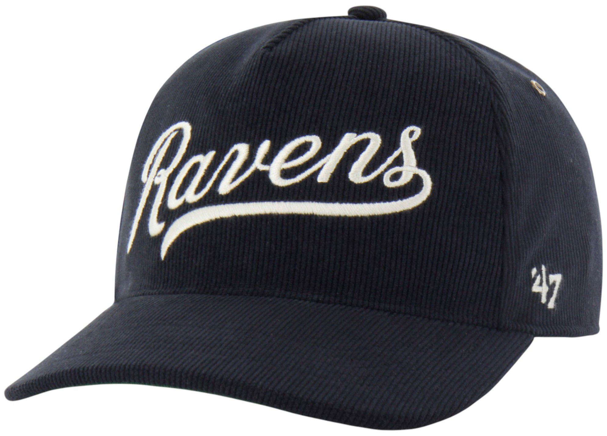 '47 Adult Baltimore Ravens Black Golden Age Hitch Adjustable Hat product image