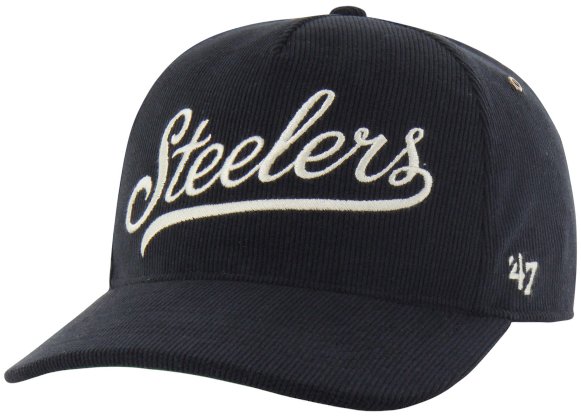 '47 Adult Pittsburgh Steelers Black Golden Age Hitch Adjustable Hat product image