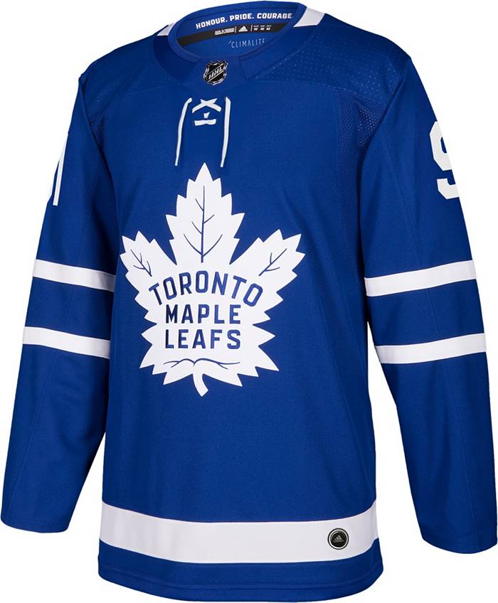 adidas Men's Toronto Maple Leafs John Taveras #91 Authentic Pro Home Jersey