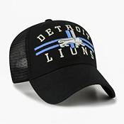 '47 Men's Detroit Lions Highpoint Black Clean Up Adjustable Hat product image