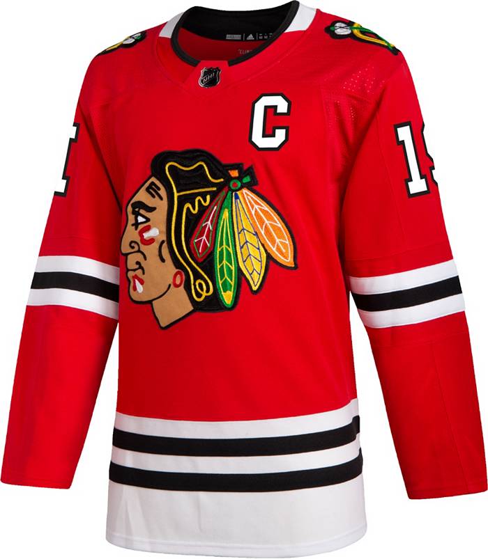 Adidas Men's Jonathan Toews Black Chicago Blackhawks Reverse Retro