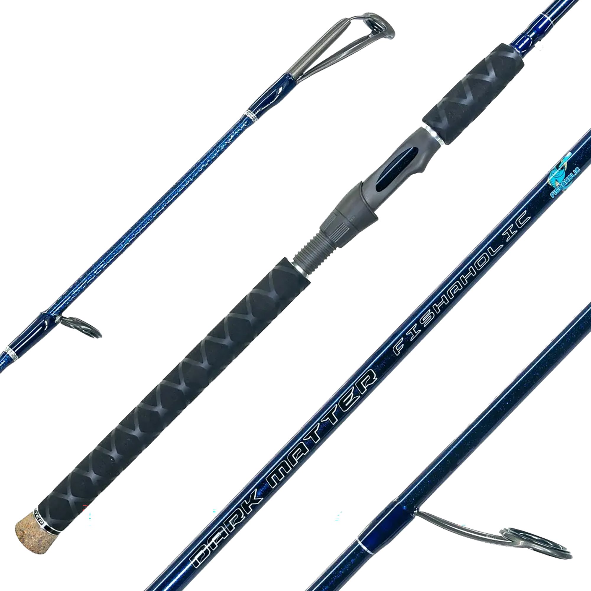  Dark Matter Fishaholic Inshore Spinning Rods : Sports &  Outdoors