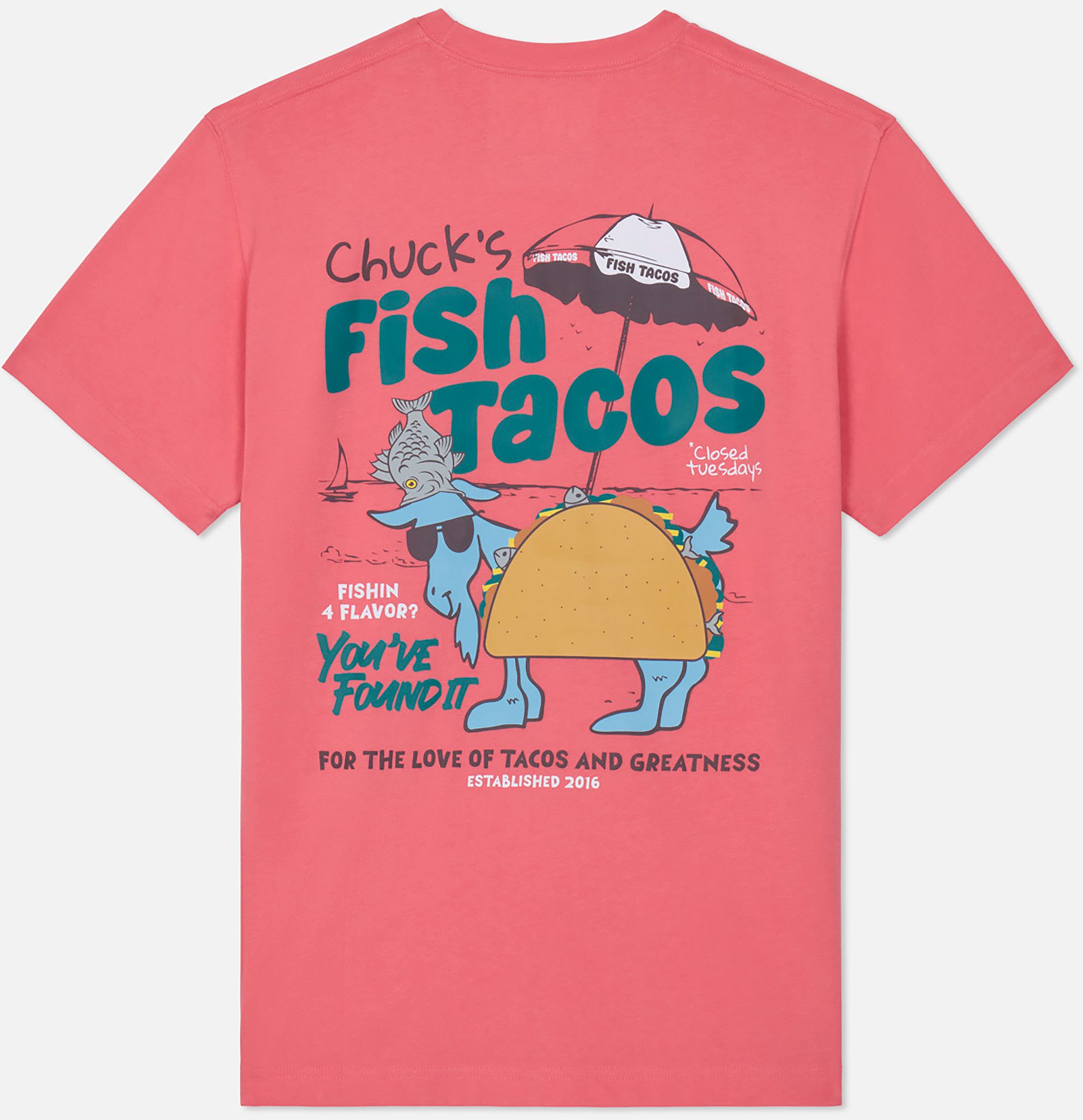 GOAT USA Men's Fish Taco T-Shirt product image