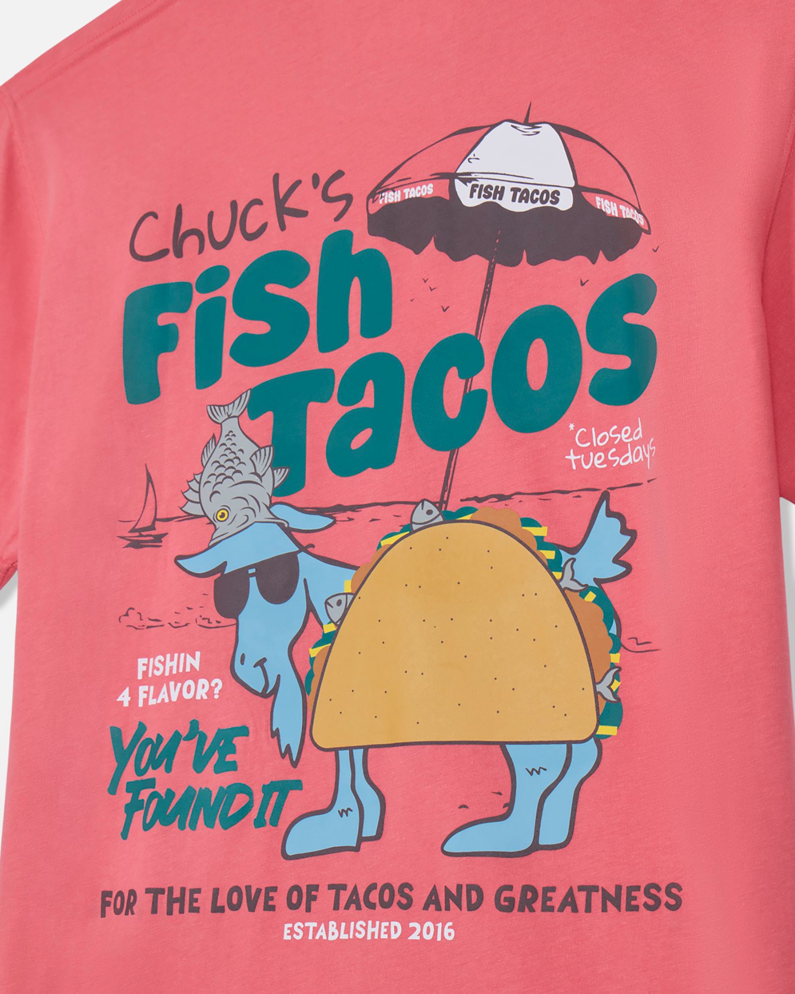 GOAT USA Men's Fish Taco T-Shirt product image