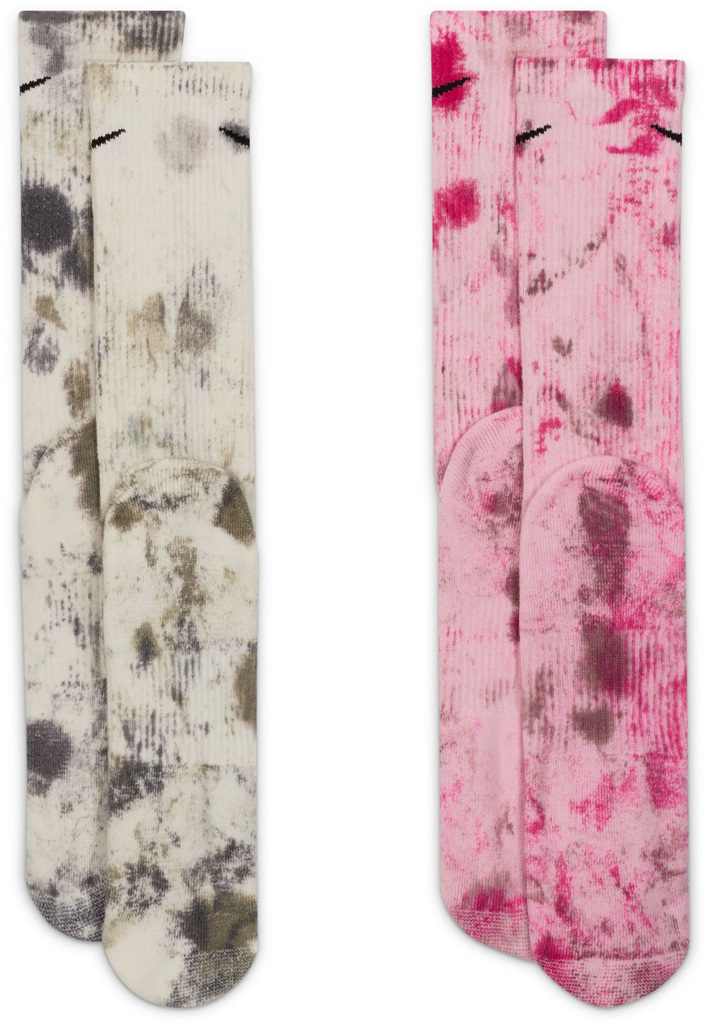 Nike Colorsplash Tie Dye 2 Pack Crew Socks