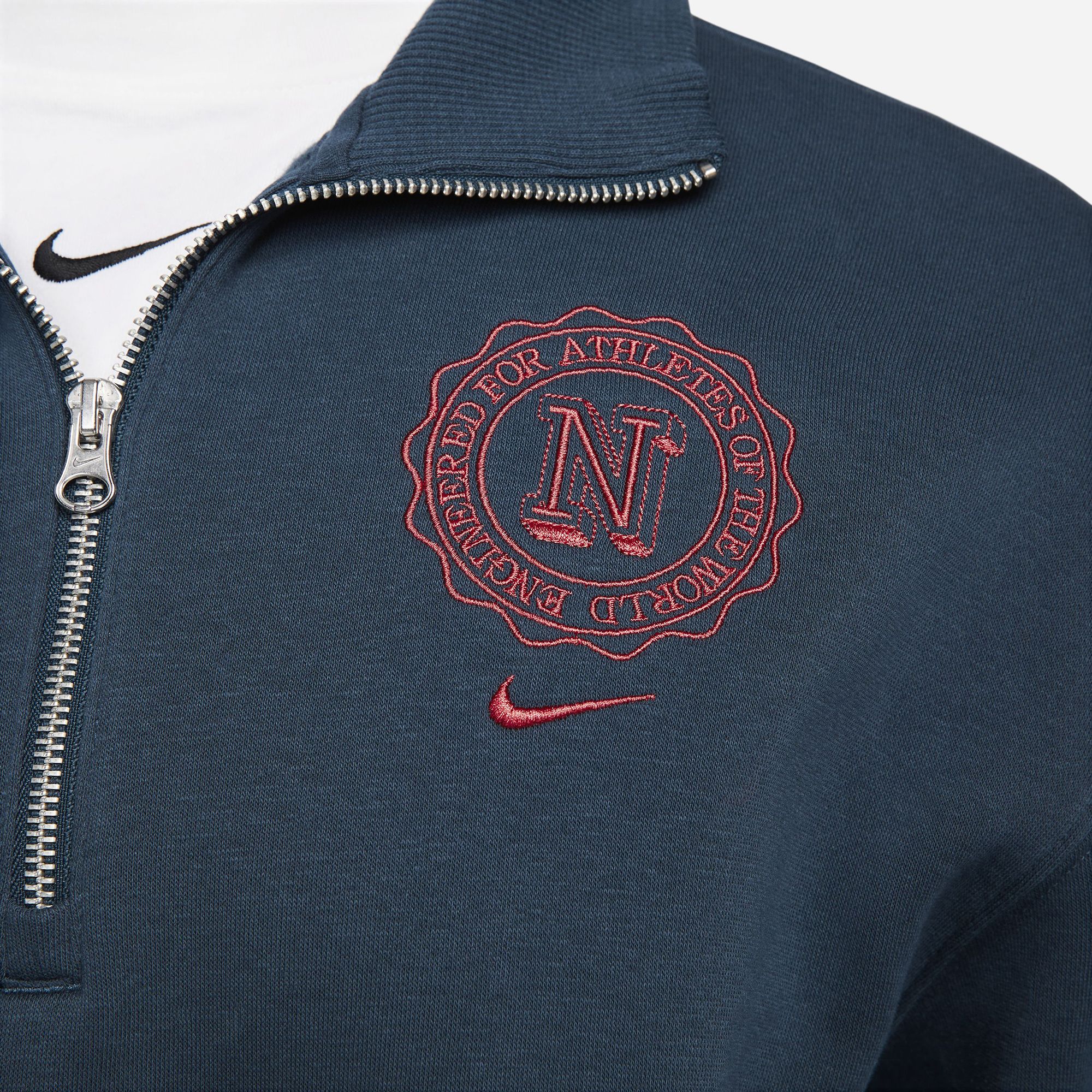 Nike Women's Sportswear Phoenix Fleece Oversized 1/2-Zip Crop Sweatshirt product image