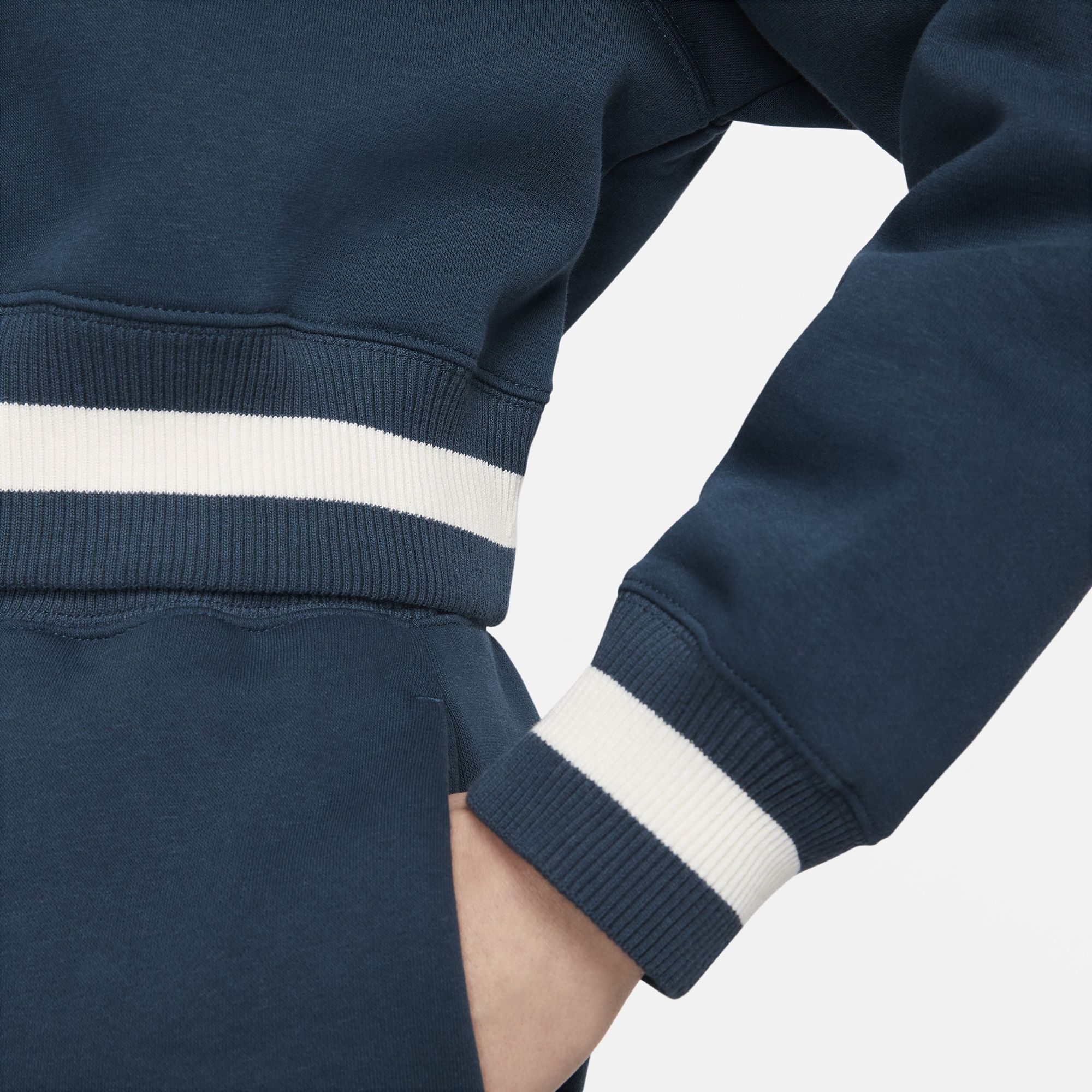 Nike Women's Sportswear Phoenix Fleece Oversized 1/2-Zip Crop Sweatshirt product image