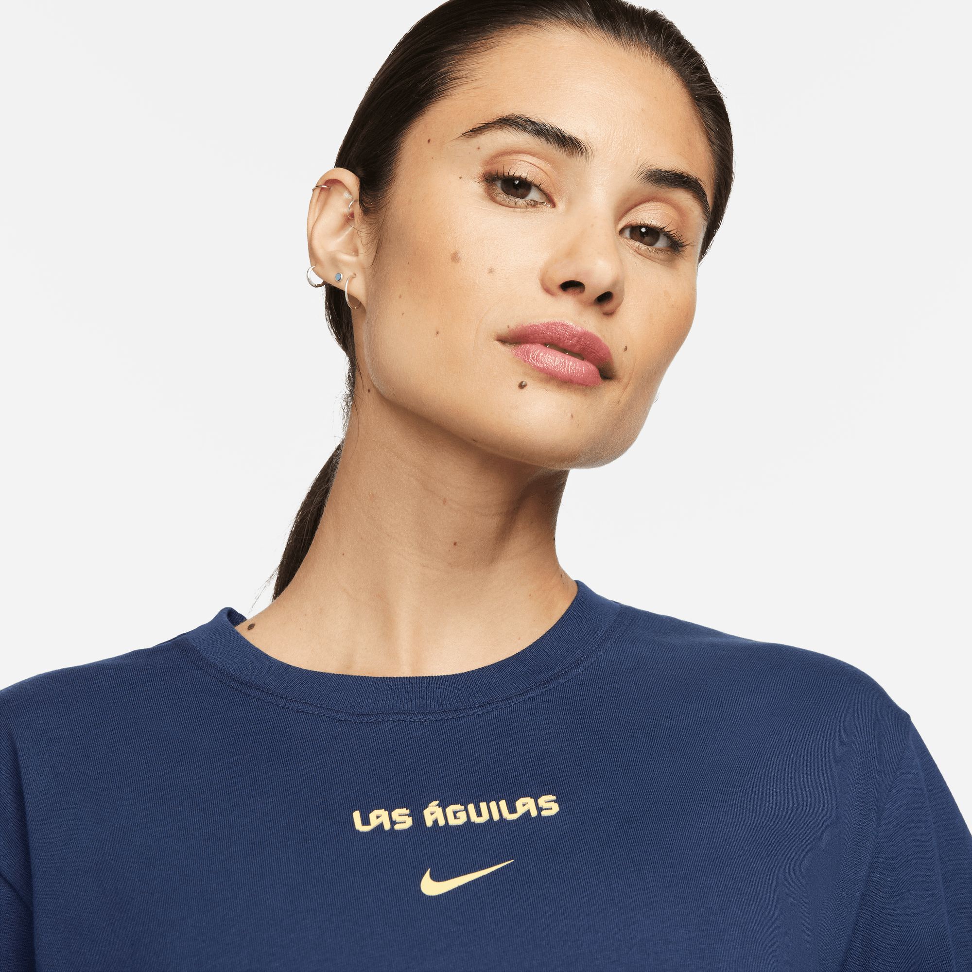 Nike Women's Club America 2023 Fearless Navy T-Shirt