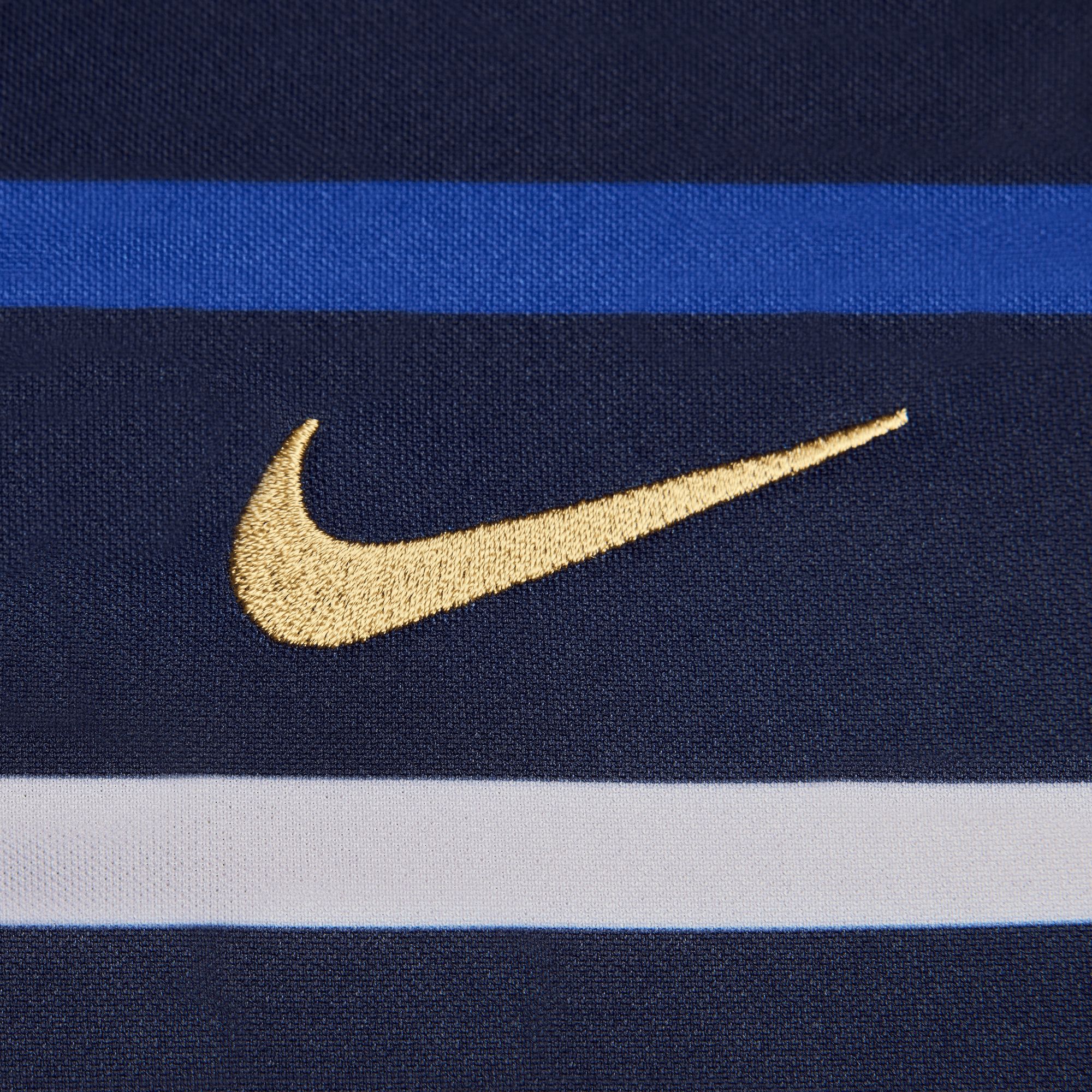 Nike Adult France 2024 Navy Prematch Jersey product image