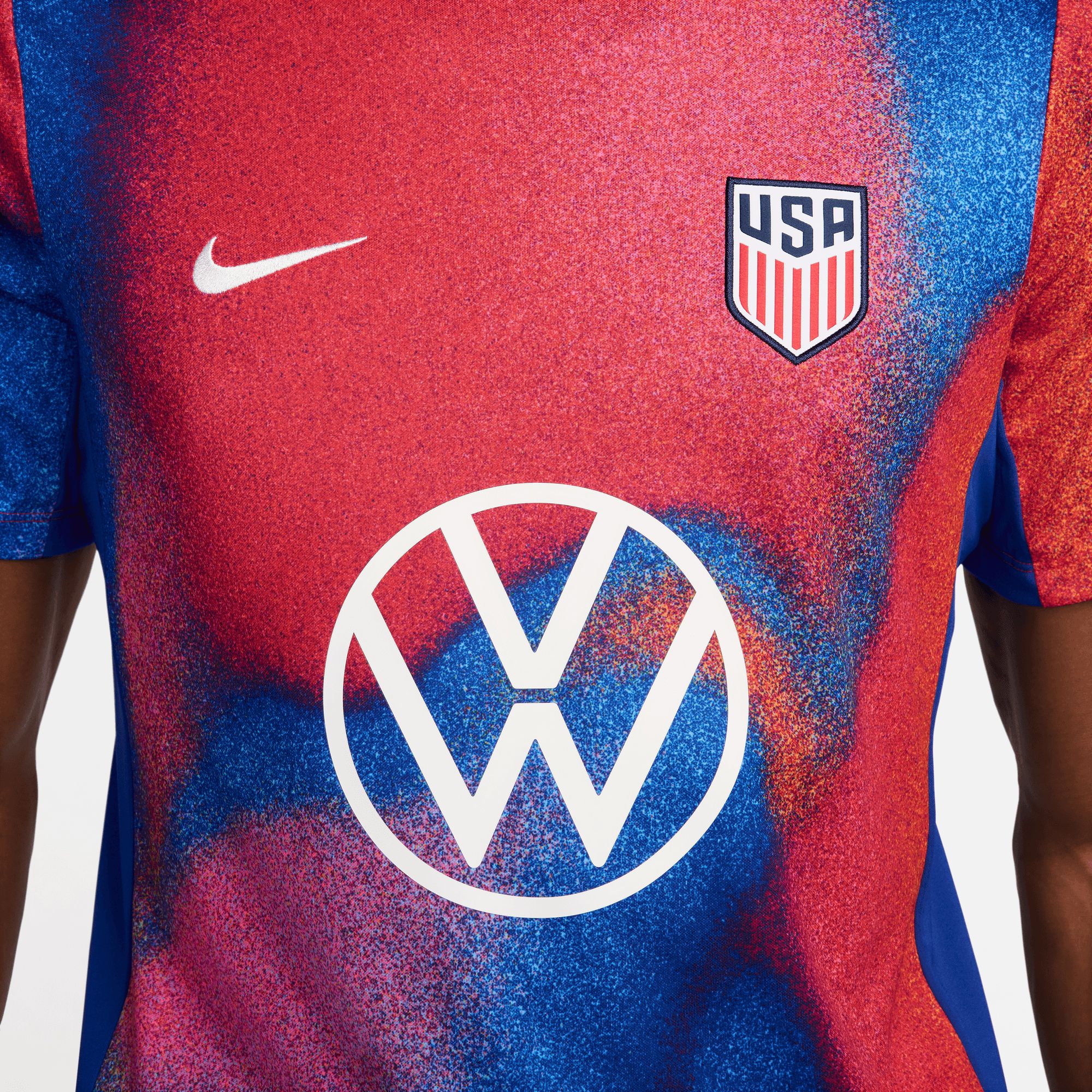 Nike Adult USMNT 2024 Red Prematch Jersey product image