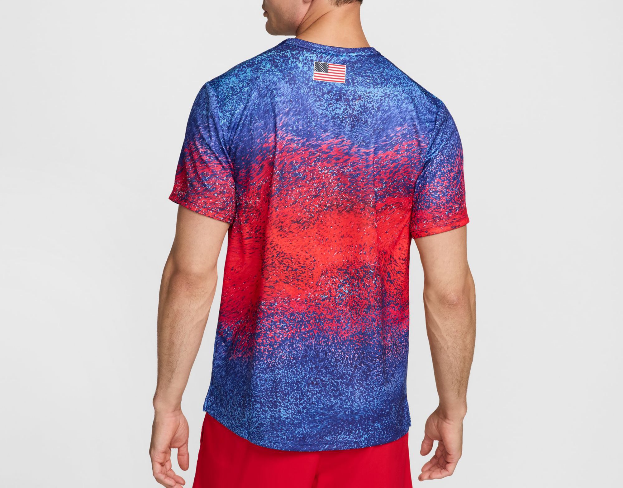 Nike Men's Dri-FIT USA Miler Printed Running T-Shirt product image