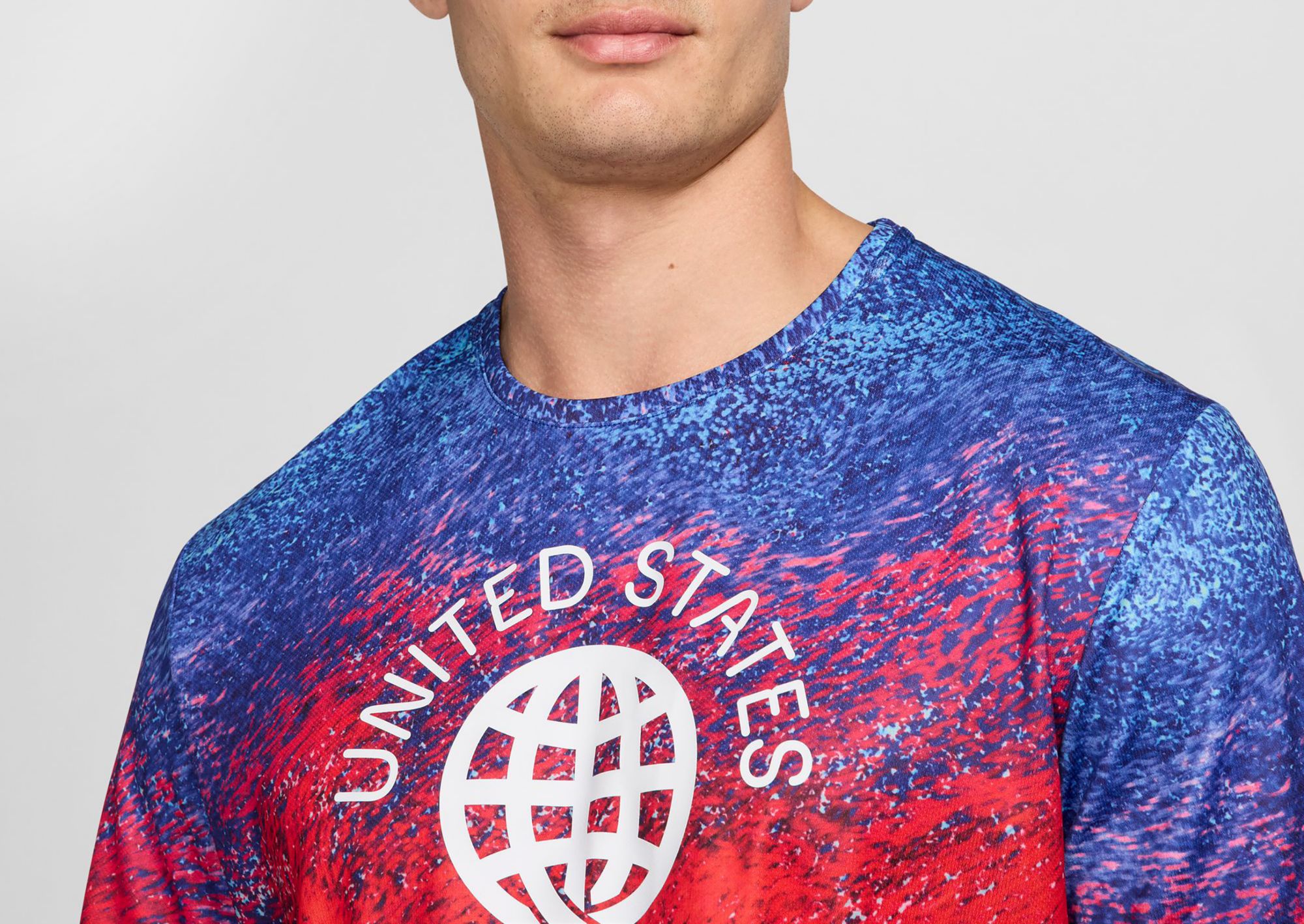 Nike Men's Dri-FIT USA Miler Printed Running T-Shirt product image