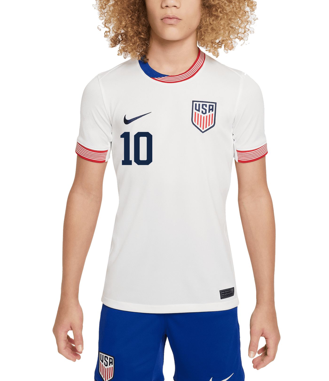 Nike top USMNT '22 Christian Pulisic #10 Away Fan Jersey Size S