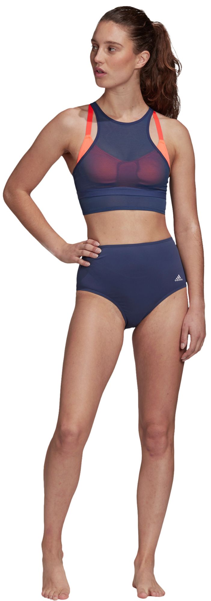 high waist bikini adidas