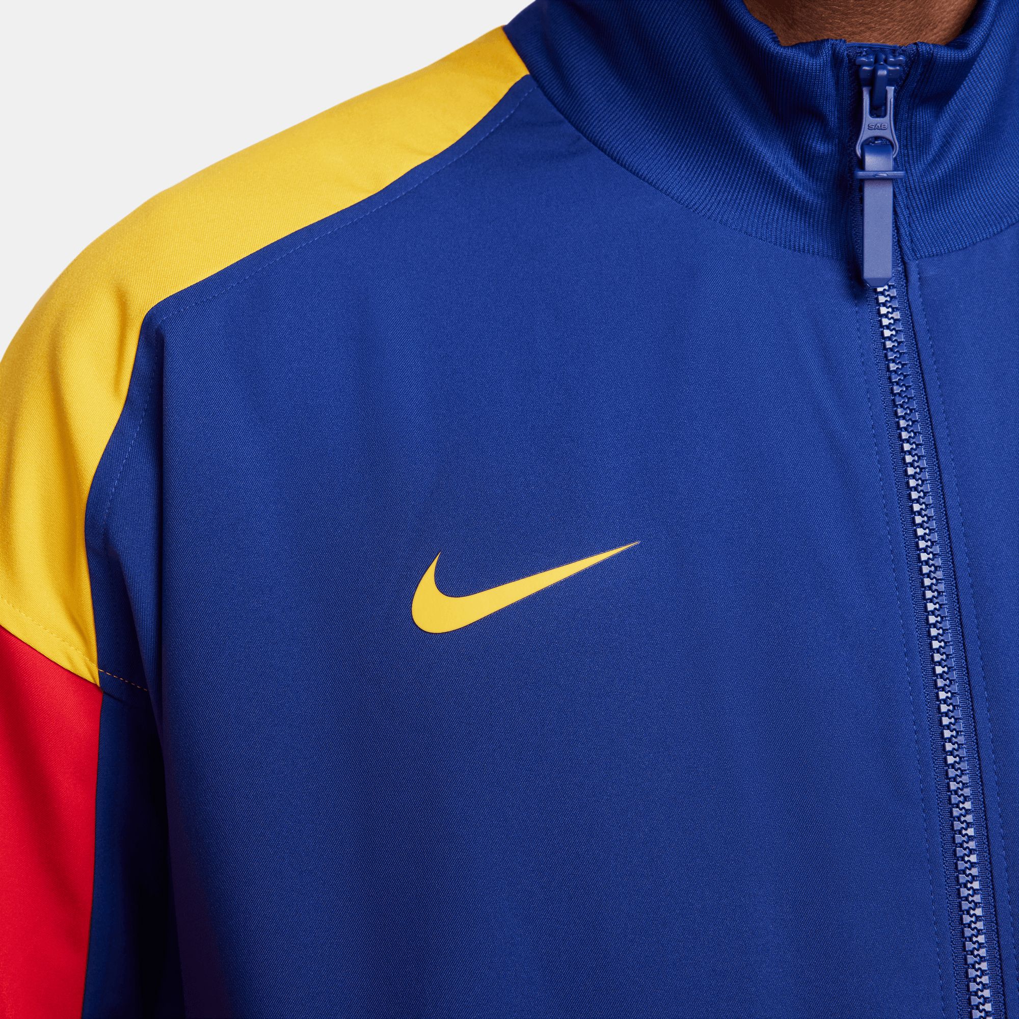 Nike Adult FC Barcelona 2023-2024 Lunar New Year Blue Anthem Jacket