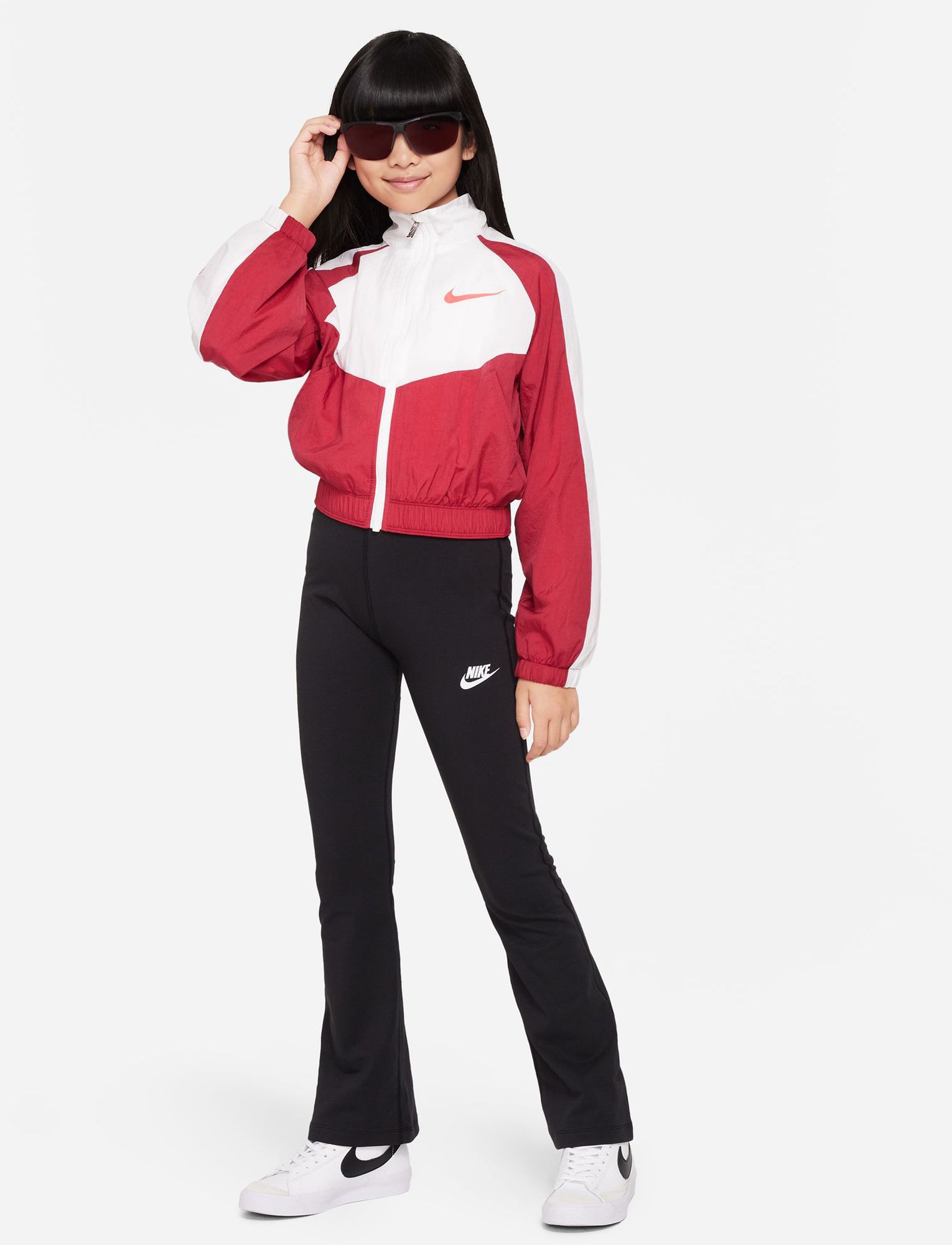 Nike Girls' Sportswear Favorites Flared Leggings product image