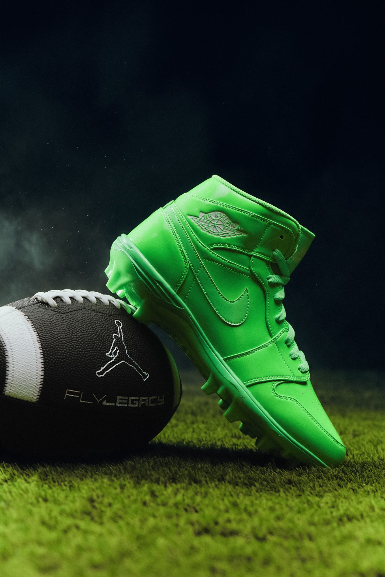 Jordan 1 Football Cleats product image