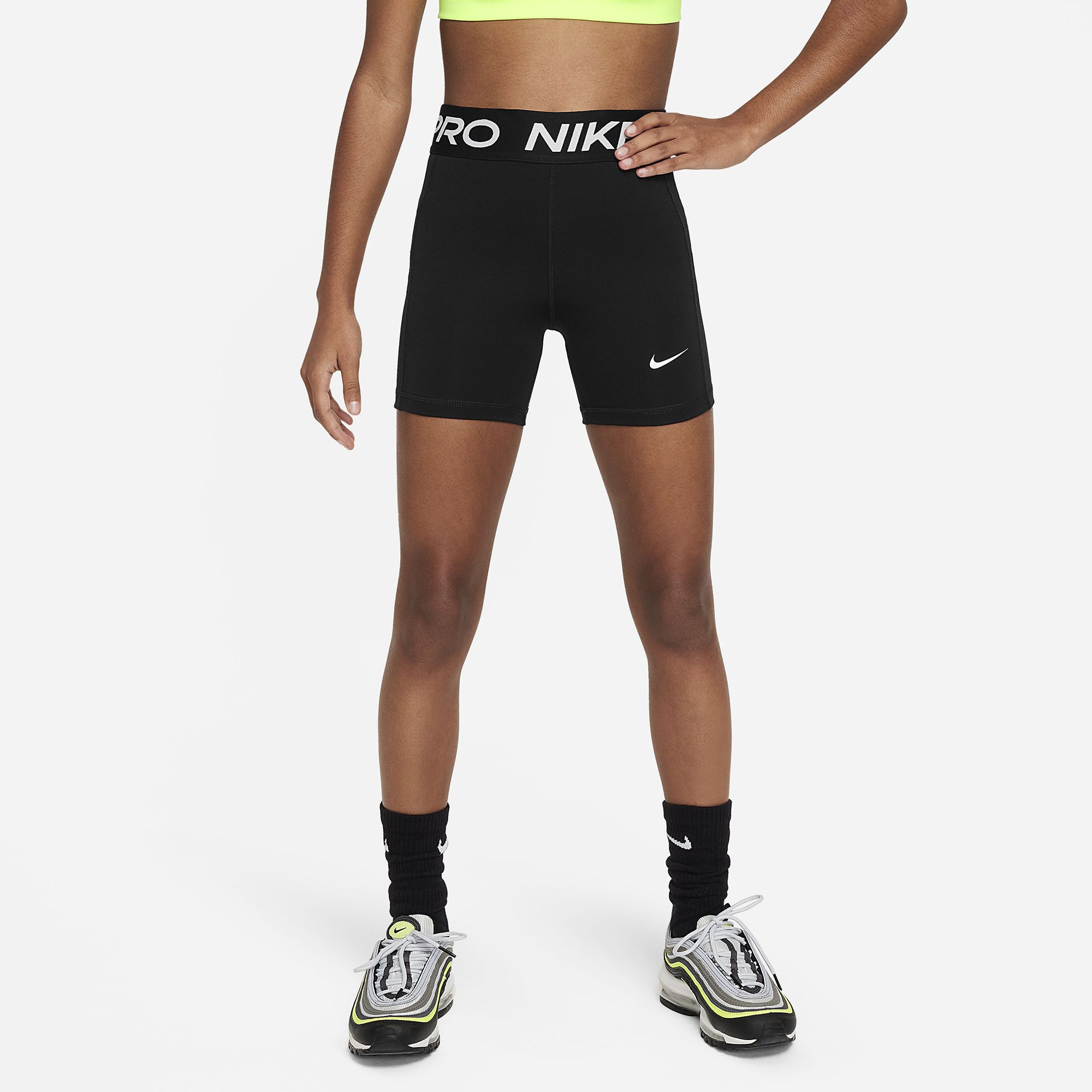Nike Girls' Pro Period Leak Protection Shorts