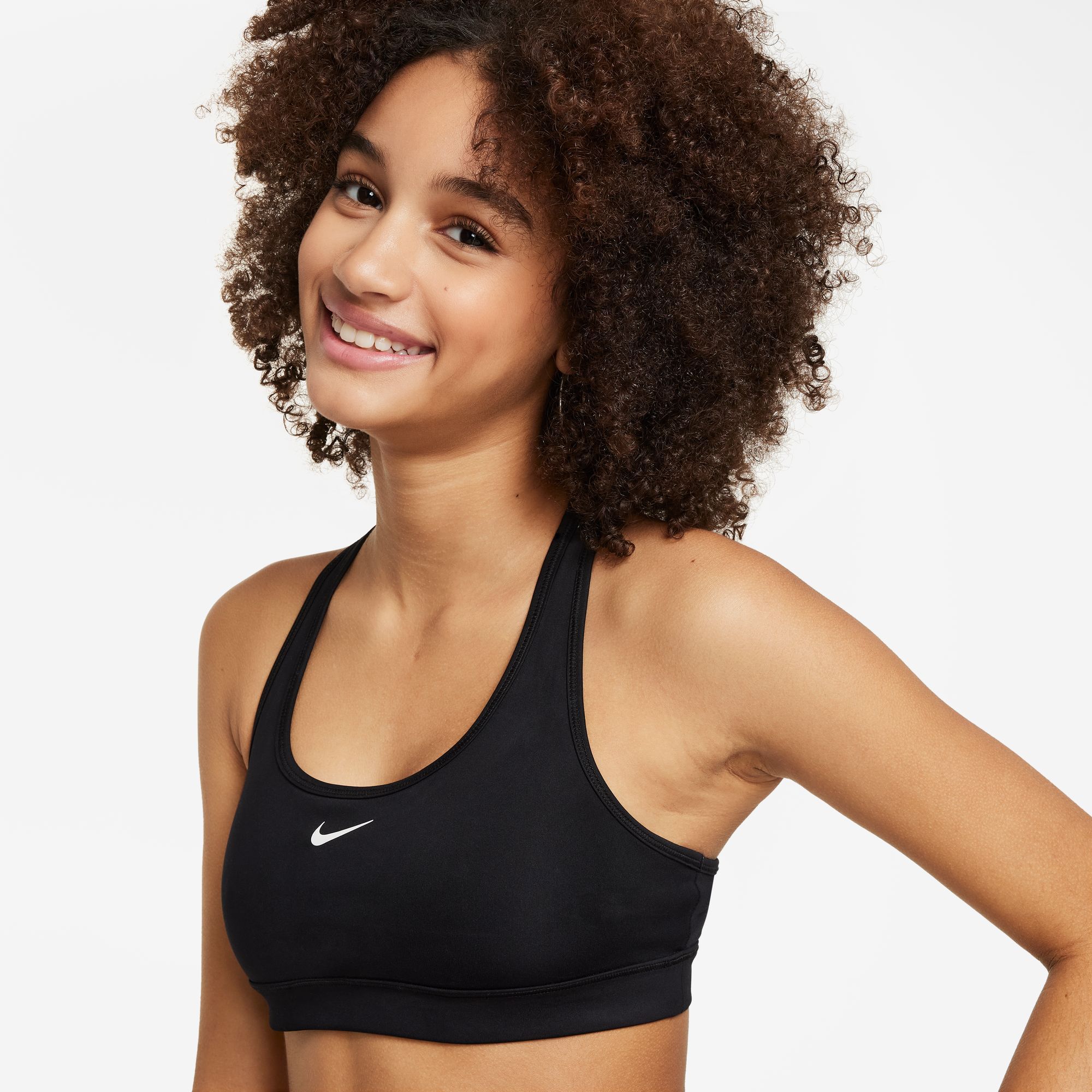 Nike Girls' Pro Dri-FIT Swoosh Sports Bra product image