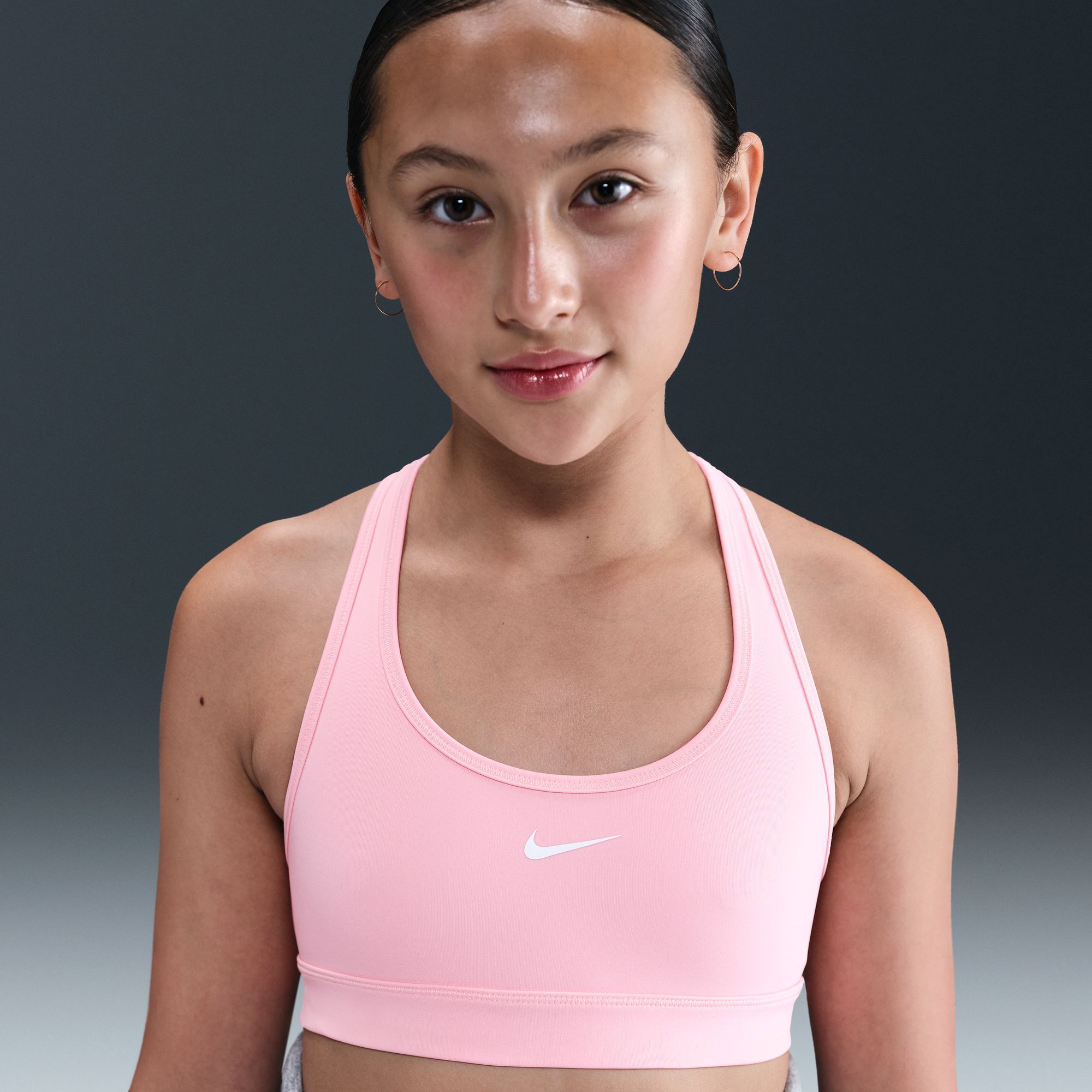 Nike Girls' Pro Dri-FIT Swoosh Sports Bra product image