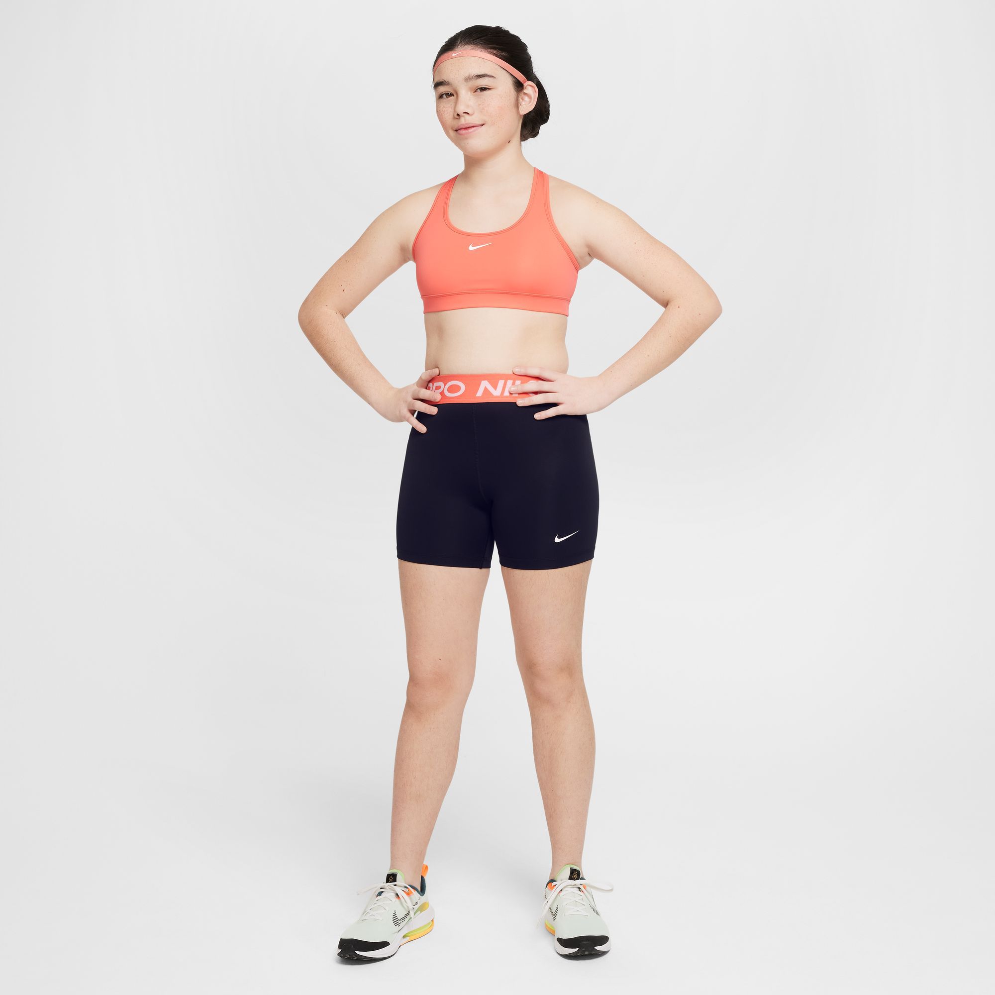 Nike Girls' Pro Dri-FIT Swoosh Sports Bra product image